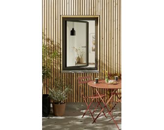 Fenêtre Graphique Aluminium couleur personnalisable sur mesure
