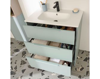 Plan vasque simple 81 cm céramique FABIAN