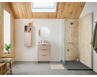 Miroir déco de salle de bains BULLE