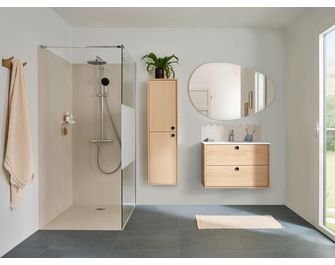 Plan vasque simple 81 cm céramique FORMEO