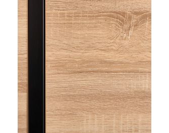 Colonne de salle de bains 30 cm 1 porte METAL 2