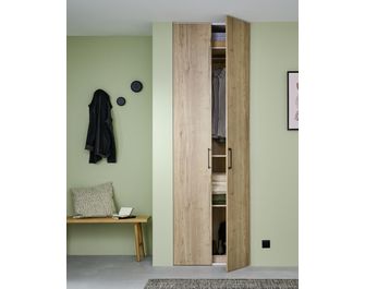 Porte de placard battant REVE mélaminé sur-mesure