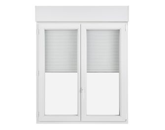 Fenêtre PVC oscillo-battante Pria avec volet roulant intégré sur mesure
