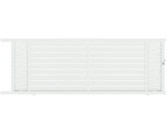 Portail coulissant Aluminium Catane ligne horizontale sur-mesure