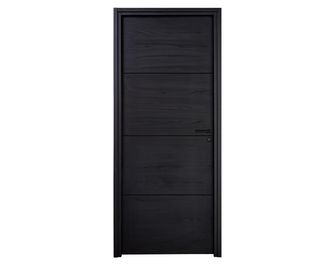 Bloc-porte ROXIE fdc MDF, avec insert noir