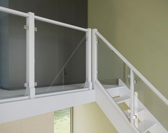 Balustrade EMERENCE en chêne sur-mesure