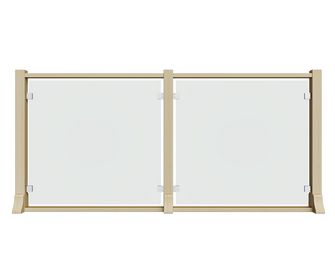 Balustrade EMERENCE en hêtre sur-mesure