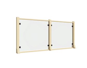 Balustrade EMERENCE en hêtre sur-mesure