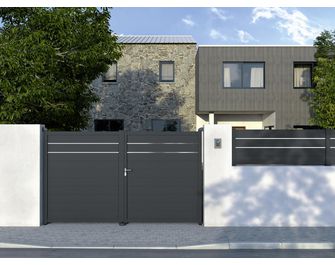 Clôture AOSTE en aluminium