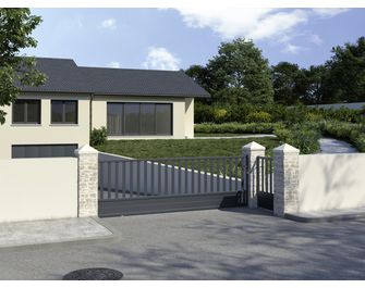 Portail coulissant Aluminium Massa