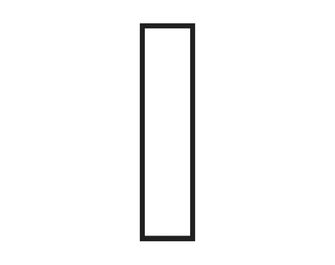 Kit verrière RHEA aluminium 1 vitrage transparent