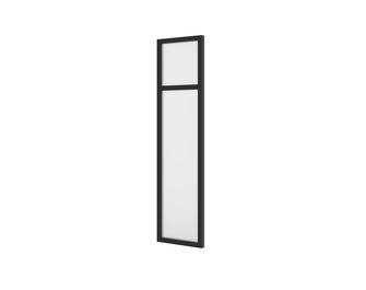 Kit verrière RHEA aluminium 1 vitrage dépoli à personnaliser