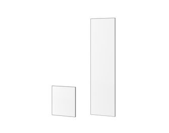 2 vitrages transparents pour imposte