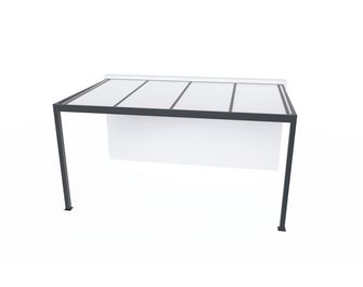 Carport mural CELTINA aluminium