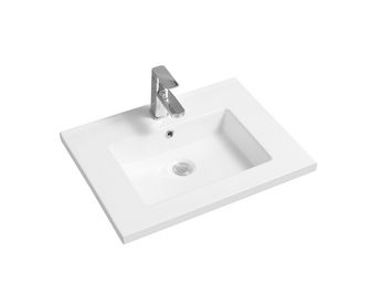 Plan vasque simple 60 cm céramique YTRAC/INFINY