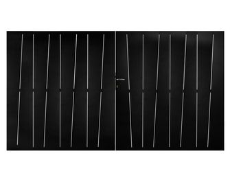 Portail battant VERDALLE acier