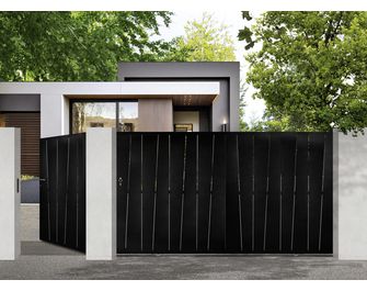 Portail coulissant VERDALLE acier