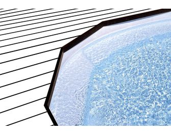 Cornière de finition aluminium pour lame CLASSIK