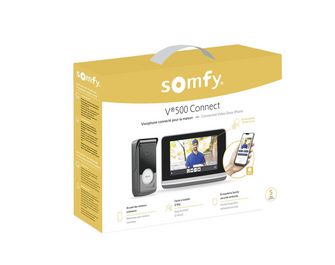 Somfy 1871265 - Visiophone V500 Connect, Interphone connecté