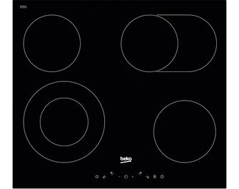 Table vitrocéramique 4 foyers Beko HIC64403T