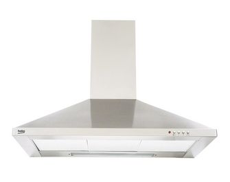 Hotte décorative triangulaire murale BEKO