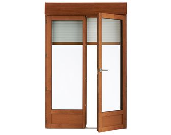 Fenêtre chêne ARBOREAL avec volet roulant sur-mesure