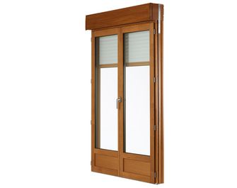 Fenêtre chêne ARBOREAL avec volet roulant sur-mesure