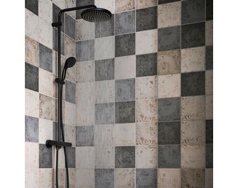 Carrelage décor CAMILLE 20 x 20 cm