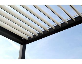 Pergola aluminium Ava murale