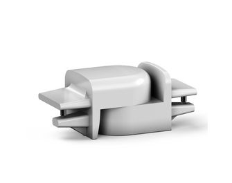 Balustrade OBEISSANTE en aluminium - Kit angle articule horizontal