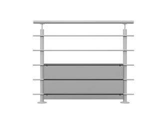 Fixation de protection balistrade Lisseo