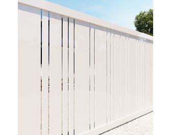 Portail coulissant aluminum Valérian sur mesure