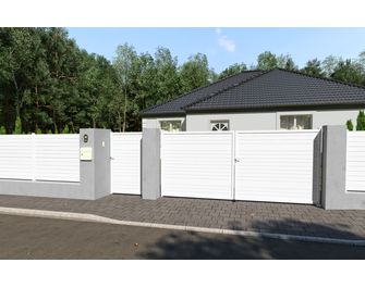 Portail battant Aluminium Vinh