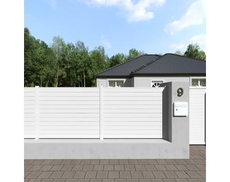 Pack 3 lames pour clôture Valeda 100mm sur mesure
