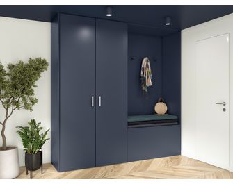 Porte de placard battant REVE laqué sur-mesure