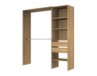 Kit dressing prêt a poser Paz chêne corvo clair