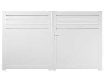 Portail battant PVC Arradon