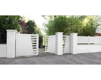 Travée PVC Pleine horizontale