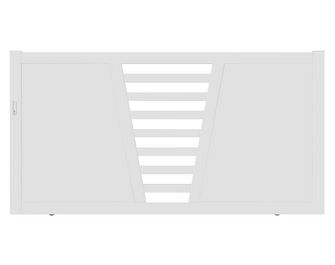Portail coulissant PVC Carnac