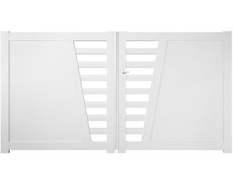 Portail battant PVC Carnac sur-mesure