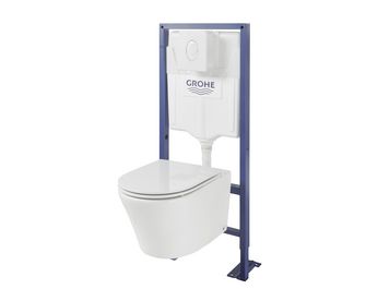 Pack WC suspendu cuvette OPUS, bâti sol & mur PRIVILEGE