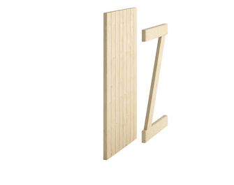 Volet sapin spécial réno 2 vantaux