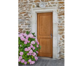 Porte d'entrée Annaëlle Chêne avec barillet