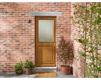 Porte d'entrée Amy-Line Chêne avec barillet