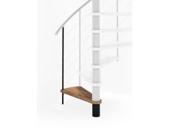 Kit hauteur ENZO en acier, structure noire avec rampe Emma