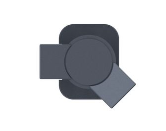 Poteau angle pour clôture AOSTE aluminium