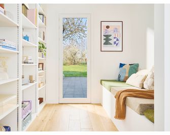 Porte-fenêtre chêne ARBOREAL finition couleur sur-mesure