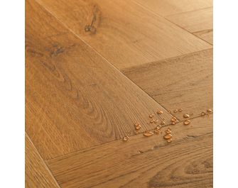 Sol vinyle ALPHA VINYL décor chêne fumé bâton