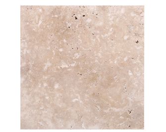Carrelage pierre de Travertin beige aspect naturel 40X40 cm