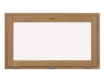 Abattant pin ODE lasure pin naturel sur-mesure